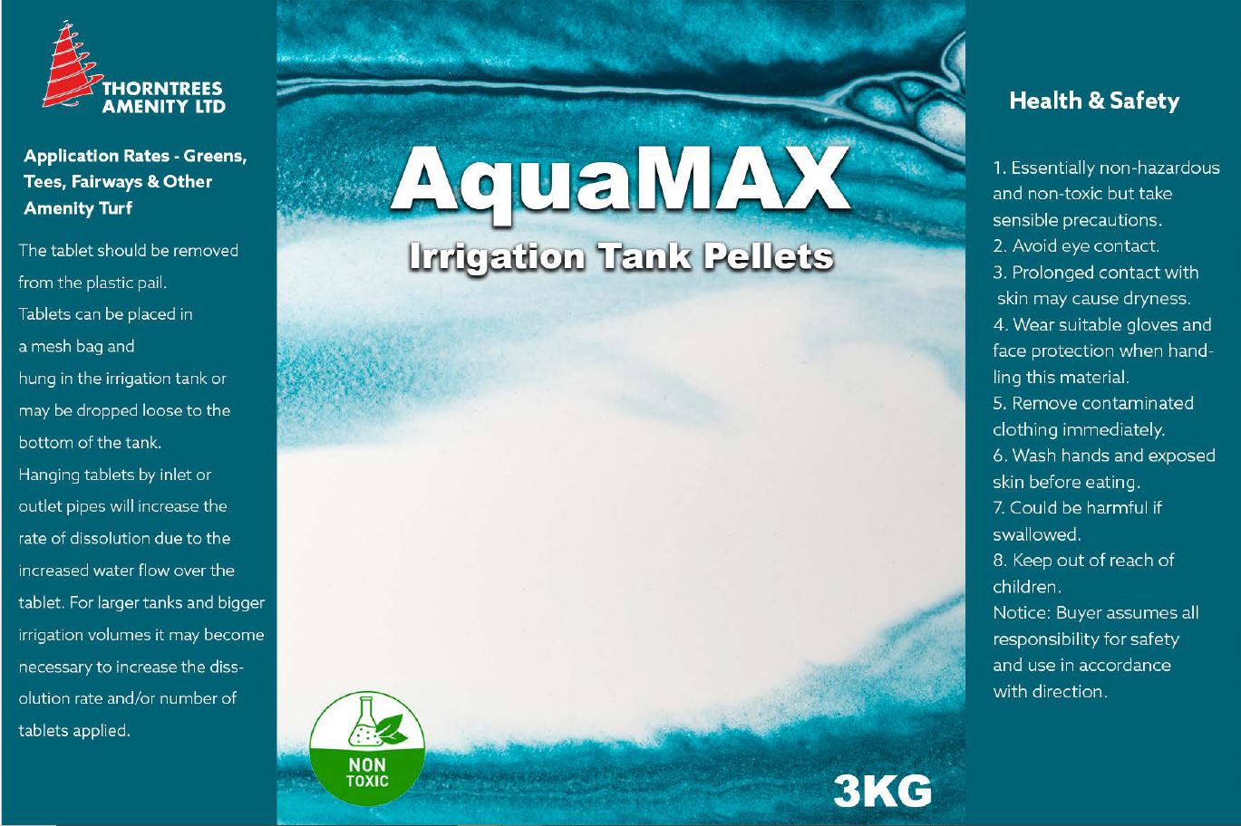AquaMAX Wetting Agent Pellet 3kg