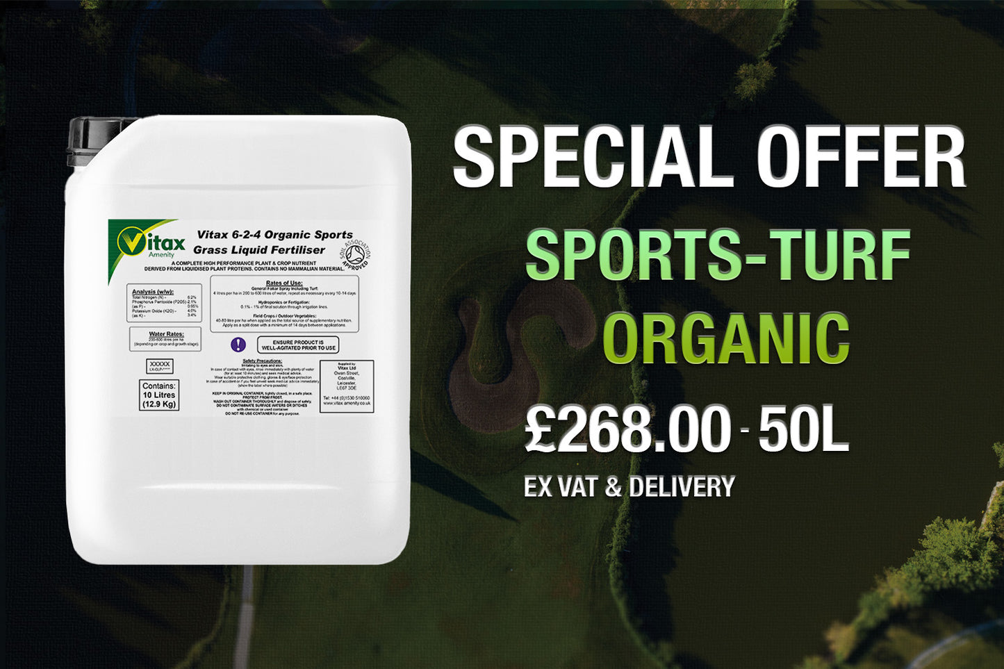 Sports-Turf Organic - 50L