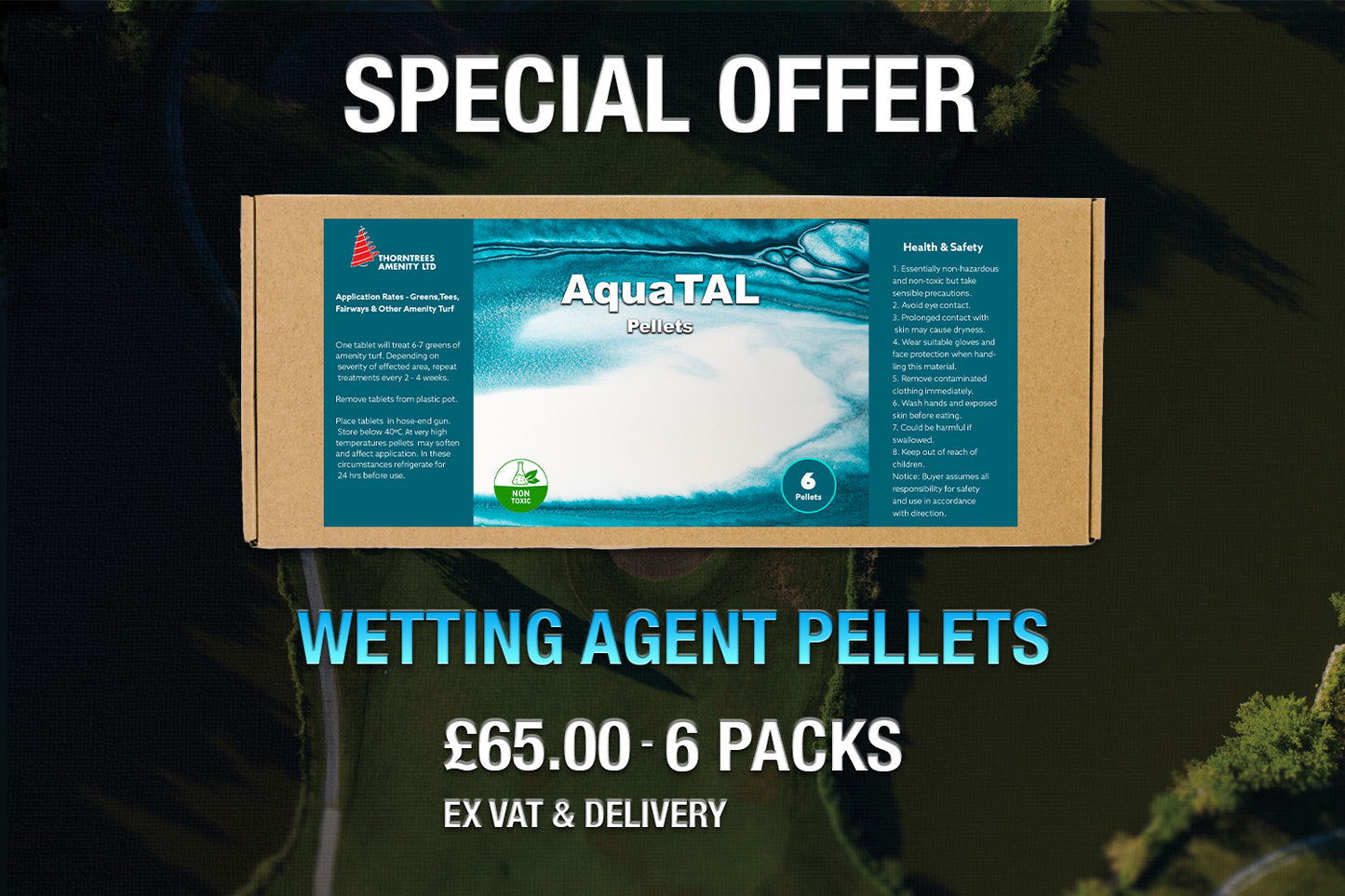 Wetting Agent Pellets - 6 Packs