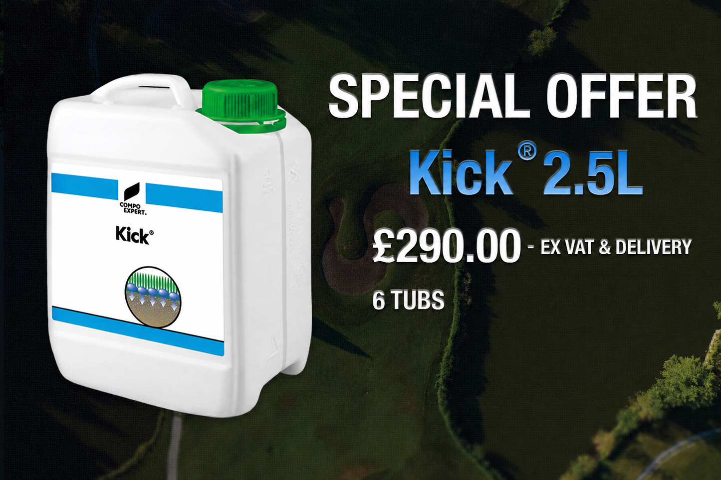 Kick® 2.5L - 6 Tubs