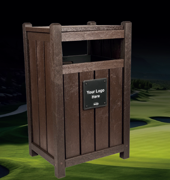 Square EcoPlex Litter Bin